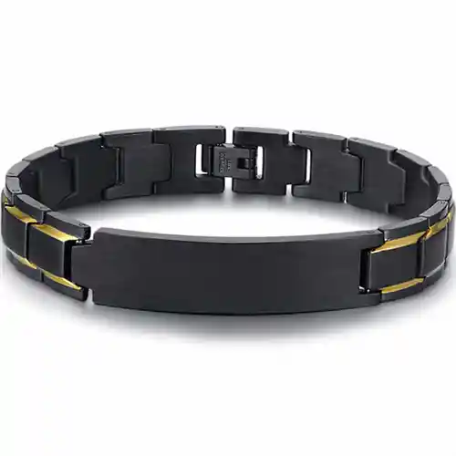 El Chio Armbånd i Rustfrit Stål - Elegant Herrearmbånd