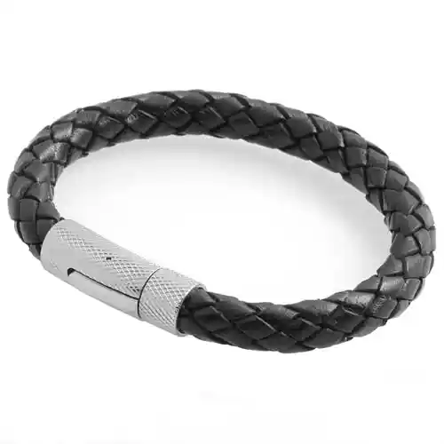 Vitello Læderarmbånd 8mm - Elegant Herrearmbånd
