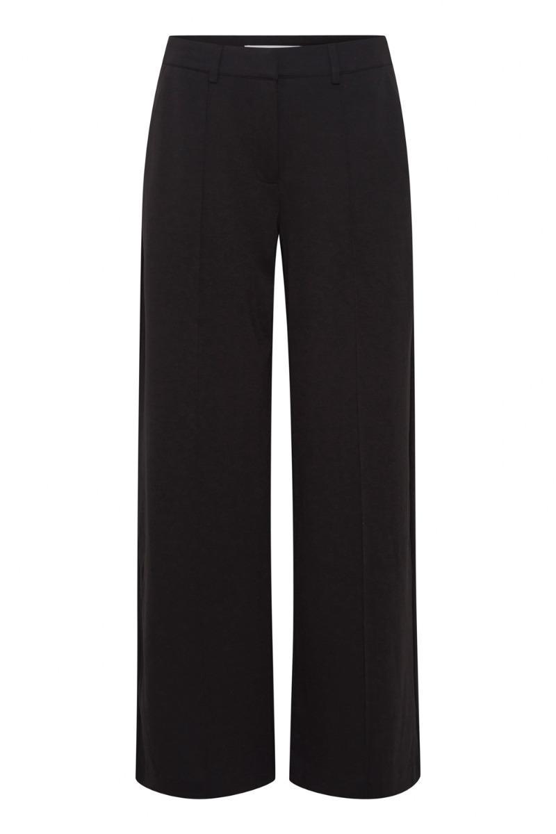 Ichi - Ih Kate Sus Office Wide Pants - Udsalg i Sort