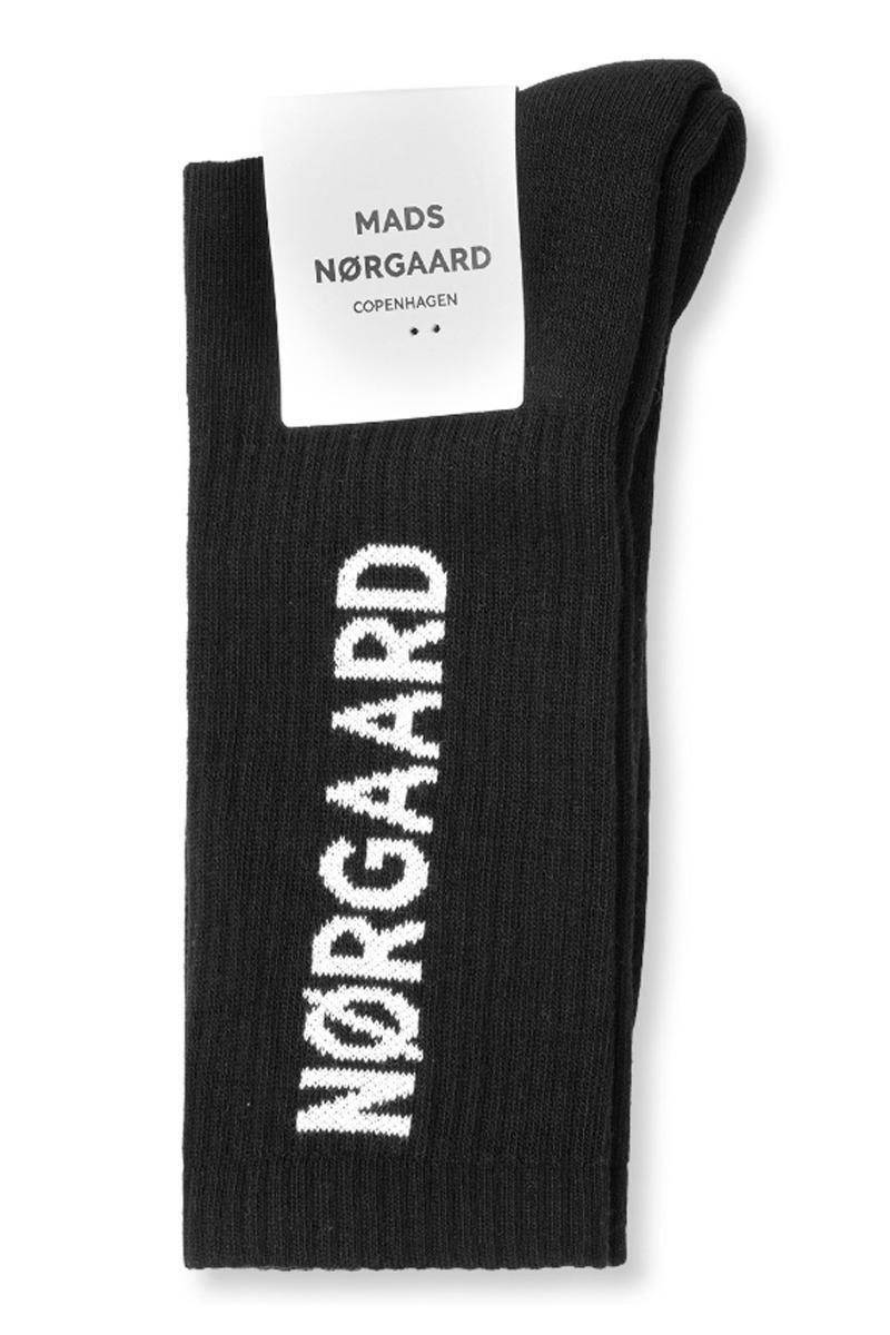 Mads Nørgaard - Strømper - Classic Tennis Sokker - Sort Udsalg