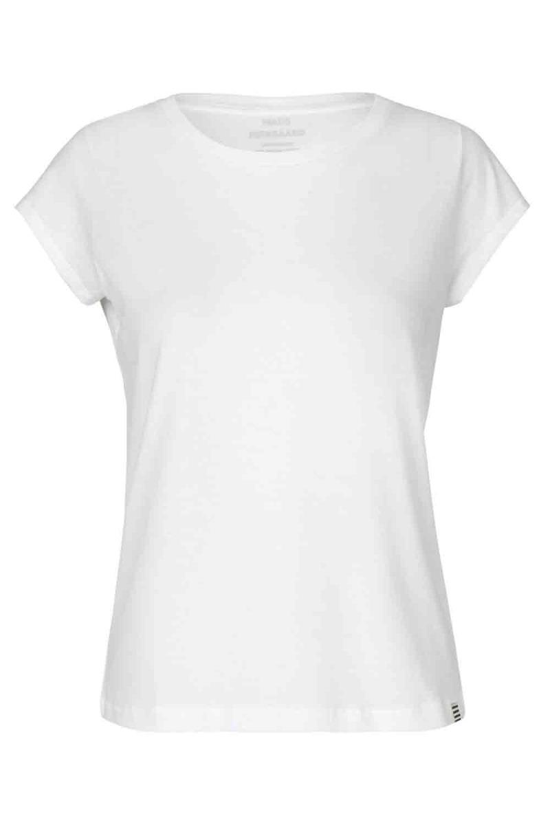 Mads Nørgaard Økologisk T-shirt - Hvid Udsalg!