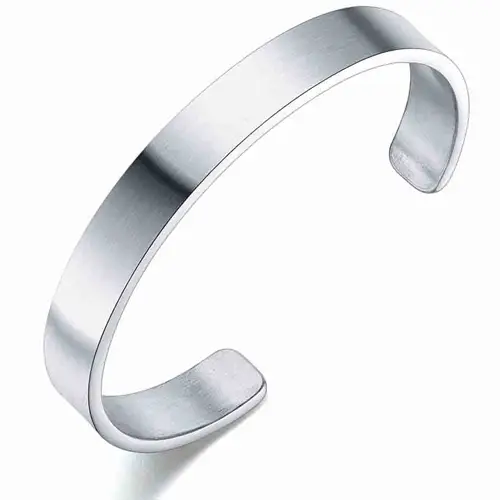 Shane Bangles i Matteret Ædelstål - Stilfuldt Armbånd