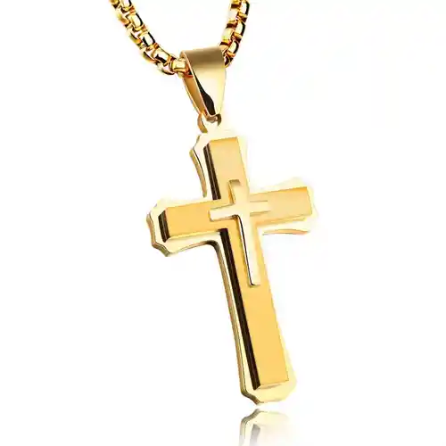 Christian Kors Forgyldt Rustfri Stål Smykkeboks - Hurtig Levering