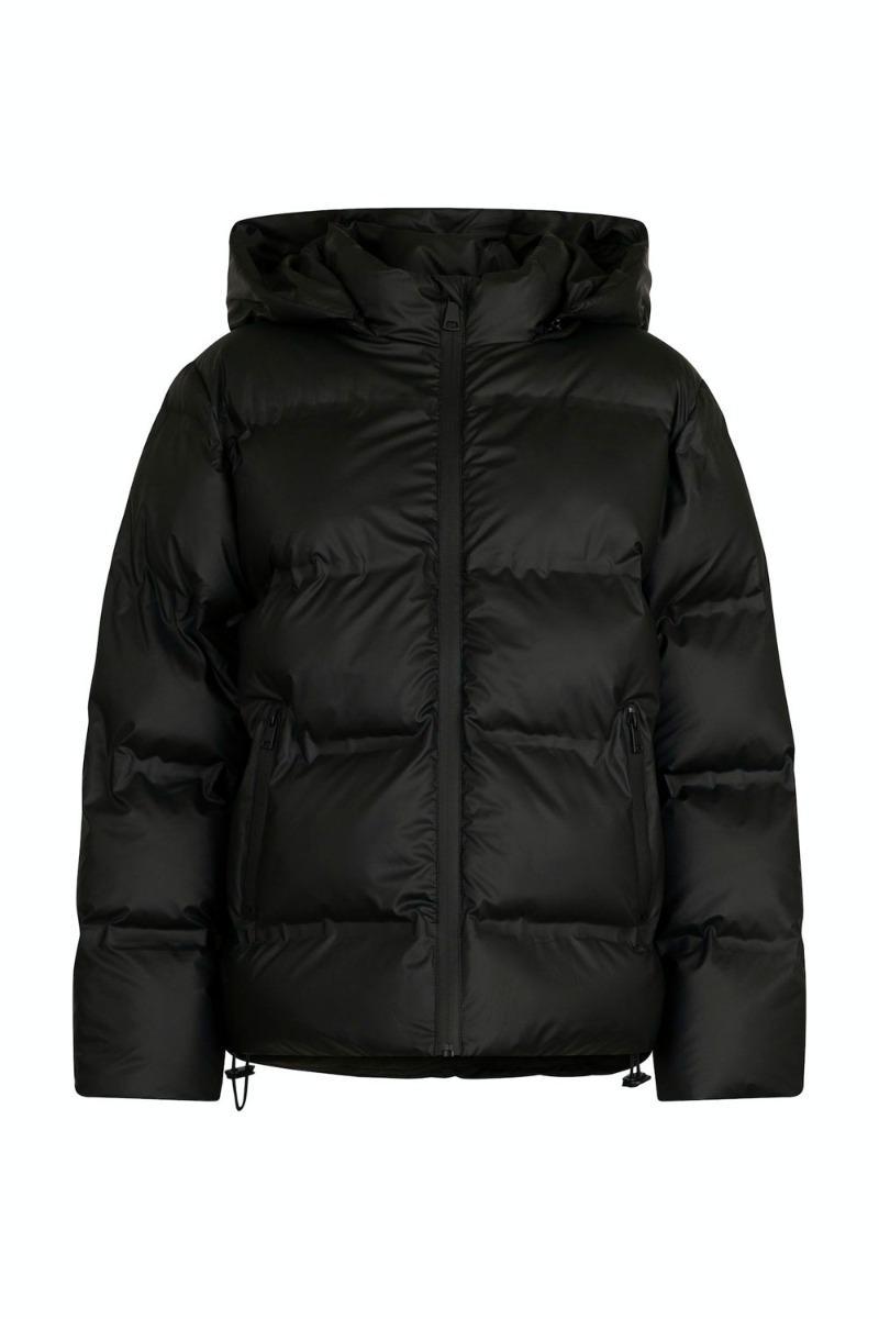 Neo Noir - Fox C Puffer Jakke - Mat Sort Vinterjakke