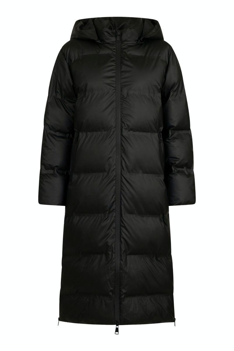 Neo Noir - Viviana C Puffer Jakke - Sort vinterjakke