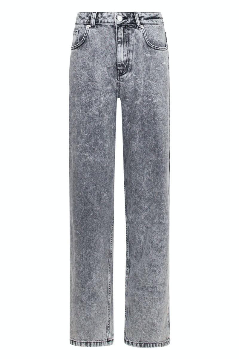 Neo Noir – Simona D Bukser – Grå Denim Style