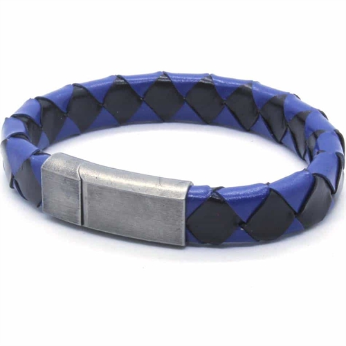 Blåsort Netri Armbånd med Magnetlås - Hurtig Levering!