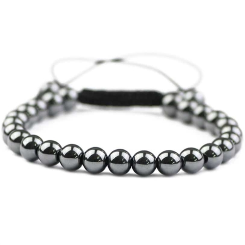 Elegant Ht Perlearmbånd med hamatitperler - Hurtig levering!