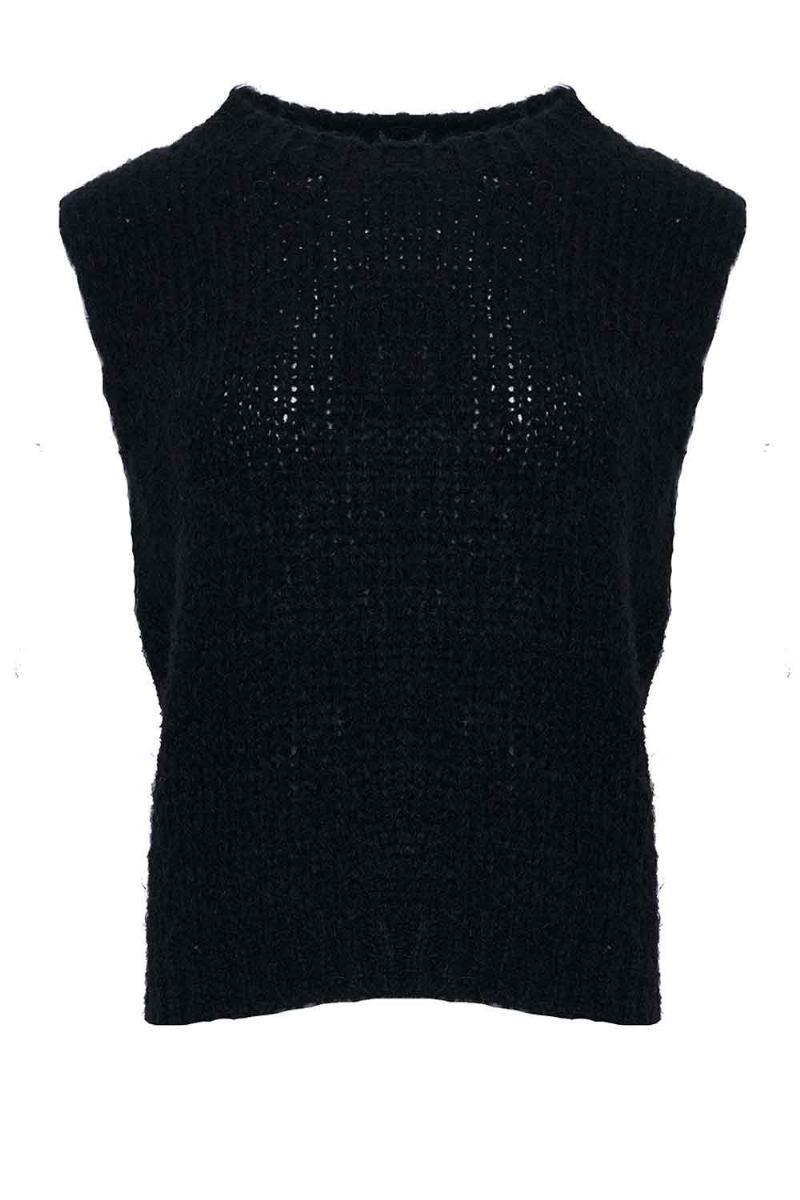 Noella Kala Vest i sort – Udsalg på Lykke by Lykke