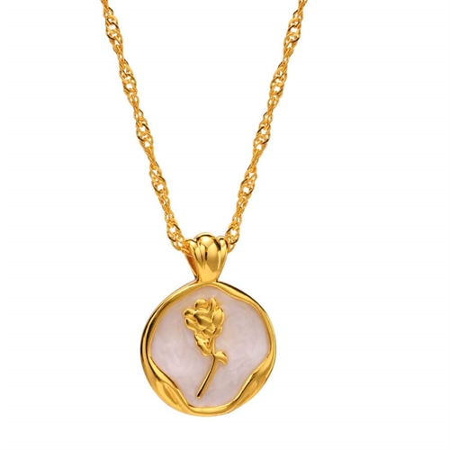 Rose Ip Gold Halssmykke