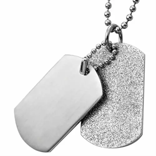 Trendy Craig Steel Tags Halssmykke til enhver lejlighed