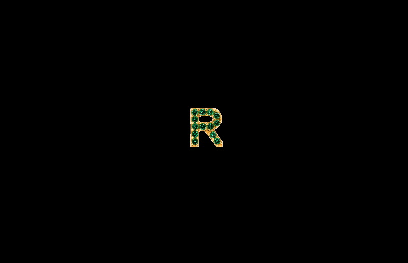 Ix R Green Earring