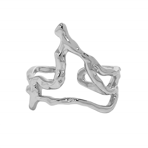 Sølv Alekto Design Ring - Justerbar Smykke til Dit Look