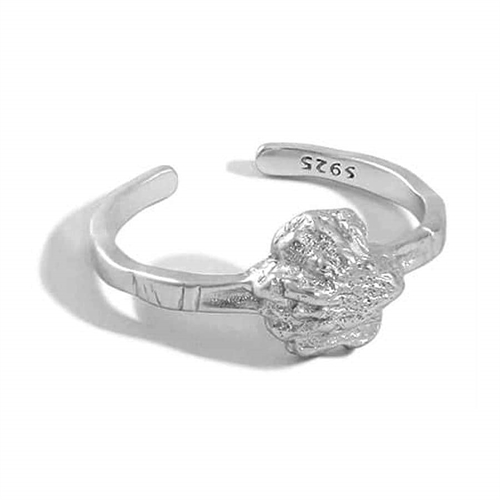 Justerbar Bria Rose Ring i 925 Sterlingsølv - Hurtig Levering