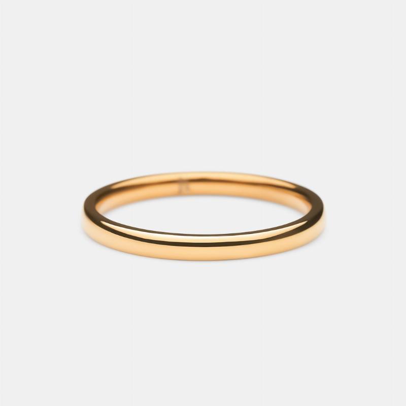 Delikat 18k Guldbelagt Ring - Elegance til Hverdag