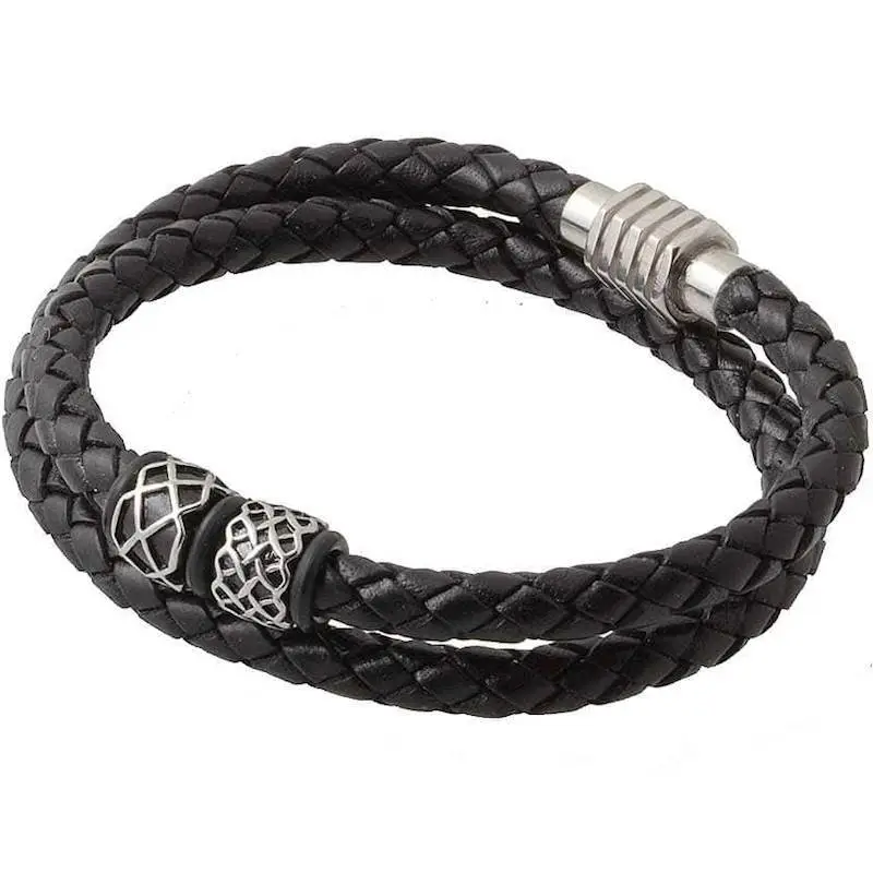 Trond Læderarmbånd til Herre - Elegant og Stærk Stil