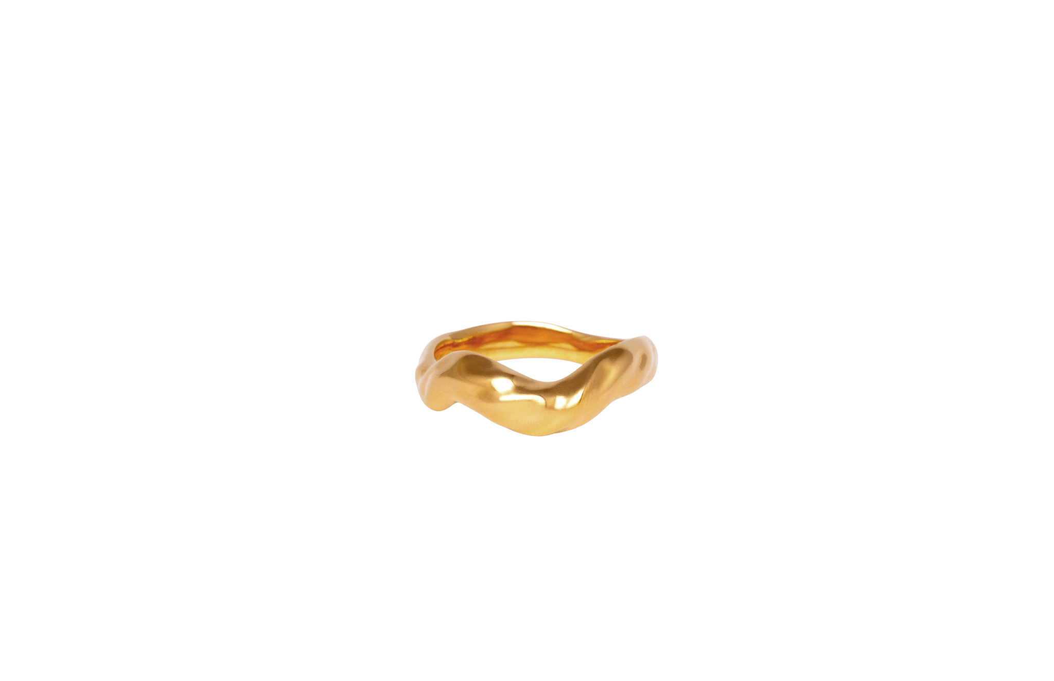 Ix Cleo Ring i 22K genbrugsguld - Unik organisk design