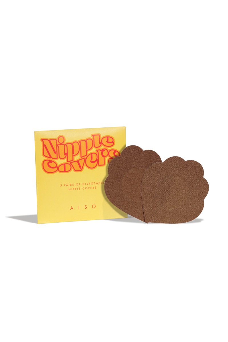 Aiso - Engangs Nipple Covers - Cholo - Gul Box 5 Par
