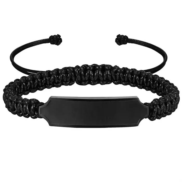 Macly Herrearmbånd Sort