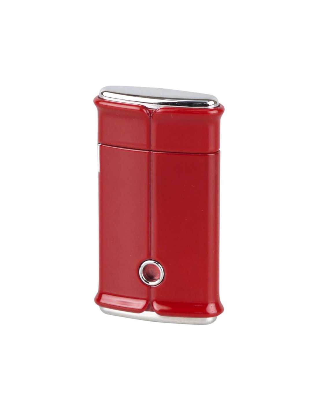 Jean Claude Granada Lighter Med Dobbeltflamme Rød Normal Flamme  Stormlighter Flamme