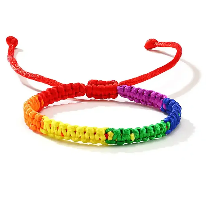 Pride Rope Armbånd - Unikt LGBT Smykke til Støtte
