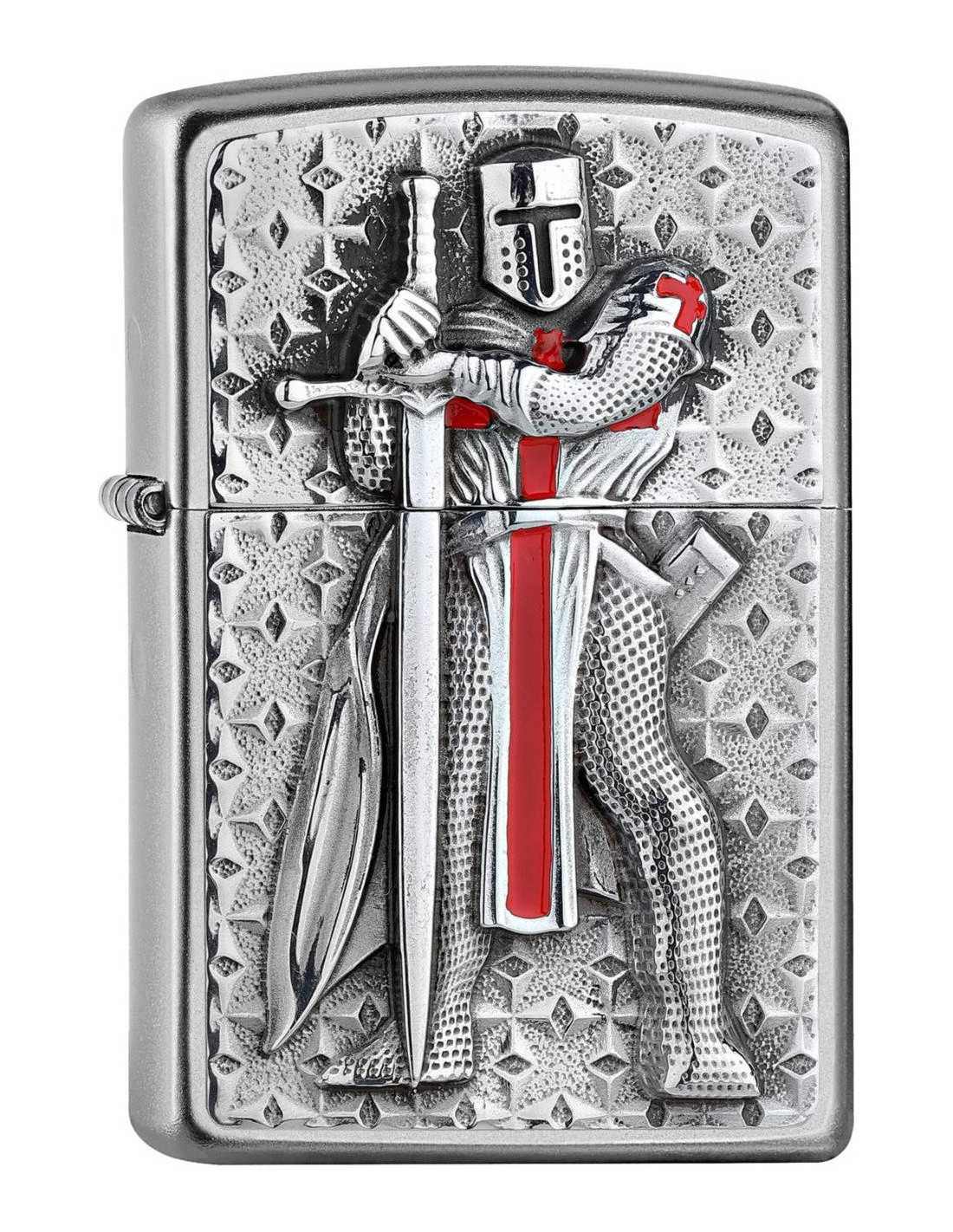 Zippo Lighter Tempelridder i Limited Edition med Æske