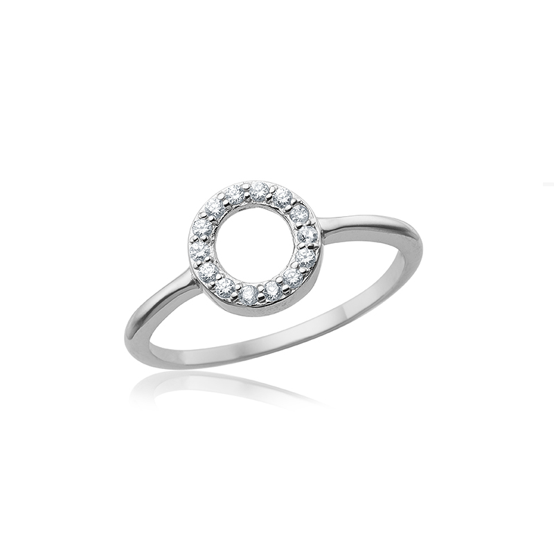 Sølv Ring med Zirkonia – Udsalg på Smykker!
