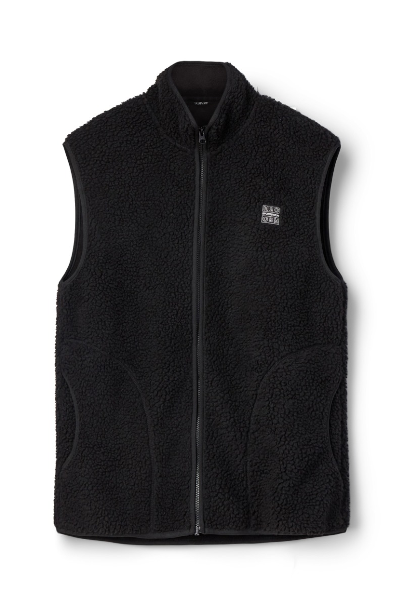 H2o Fleece Vest - Basic Langli Pile - Sort Jewel Box