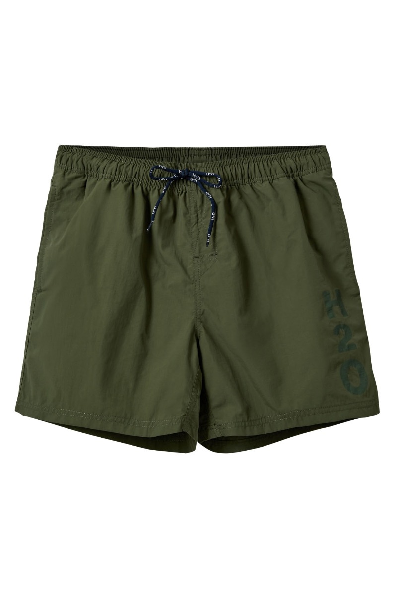 H2O - Army Farvede Badetights med Lommer og Elastik
