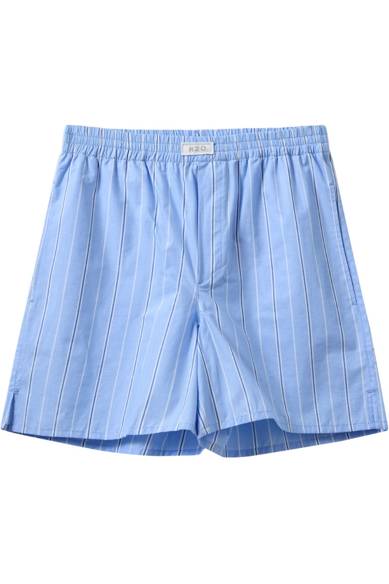 H2O Rønne Essential Pyjamashorts - Lyseblå tilbud