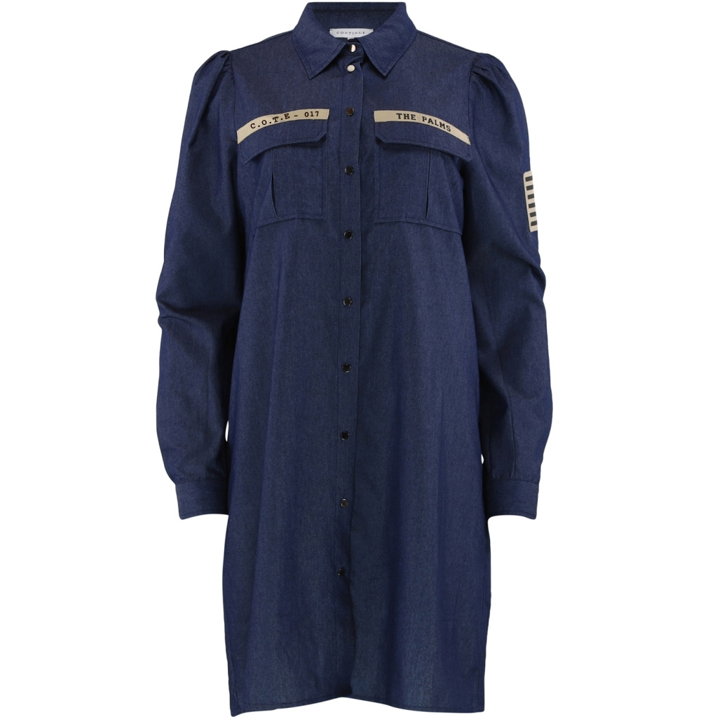 Continue - Kjole - Mili Denim - Denim Blue