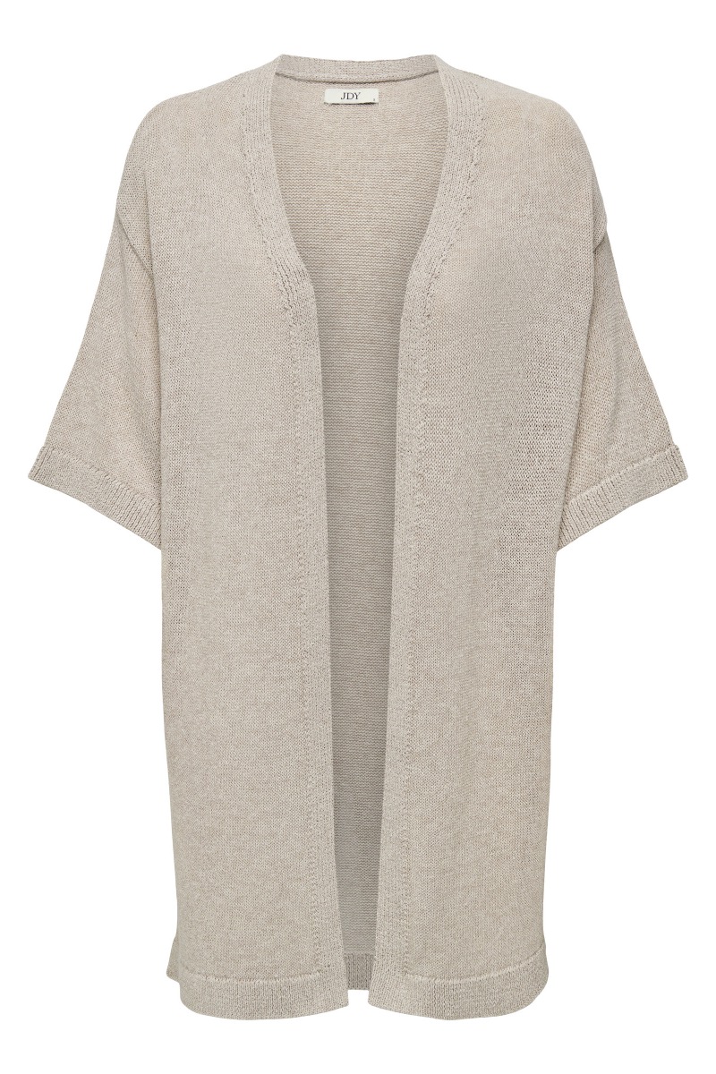 Jdy - Shine Life Åben Kimono i Tapioca - Sensommer Tilbud