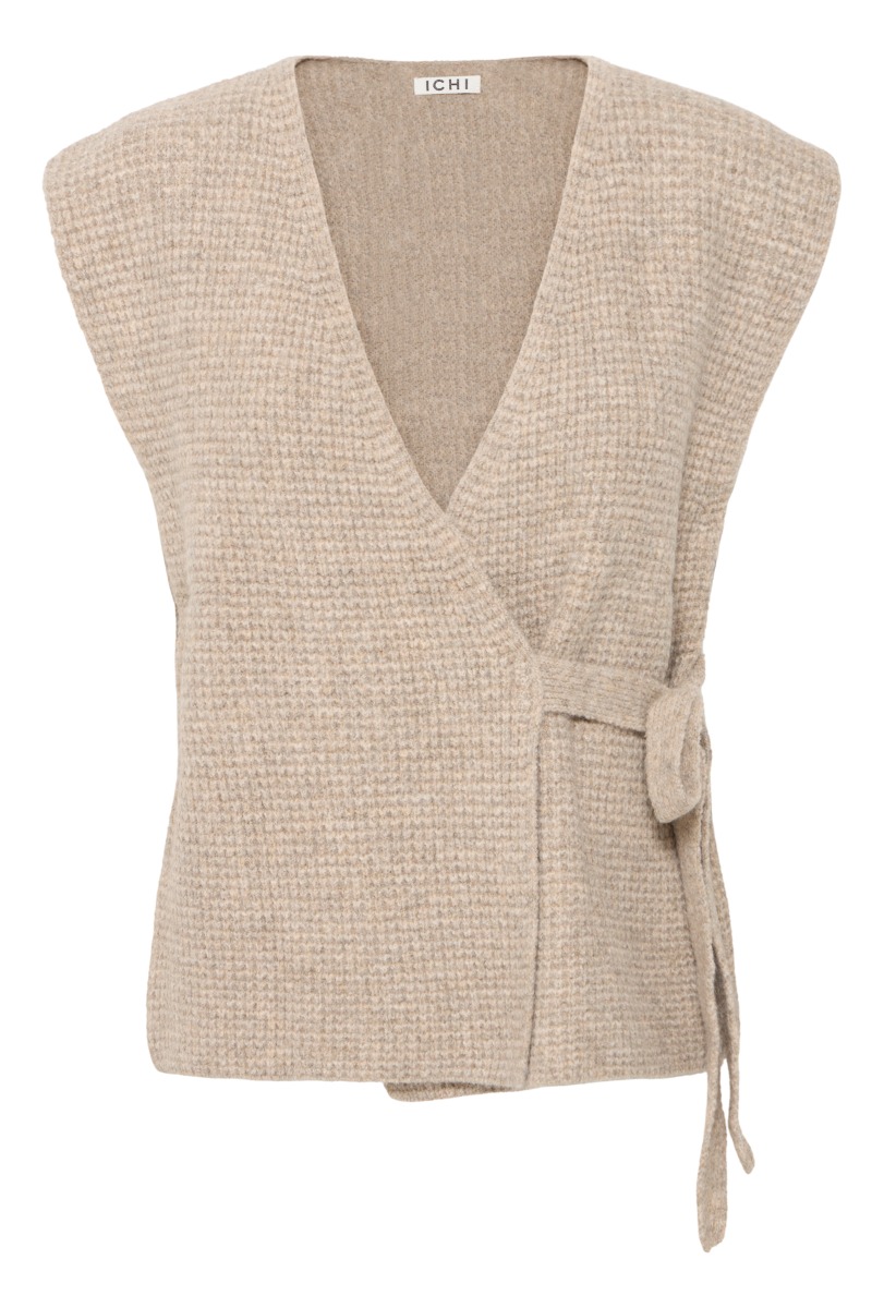 Ichi Vest Litten - Tigers Eye Melange til Sommerbrug