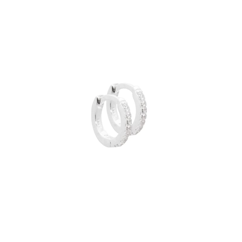 Raya Hoop 10 Mm Silver