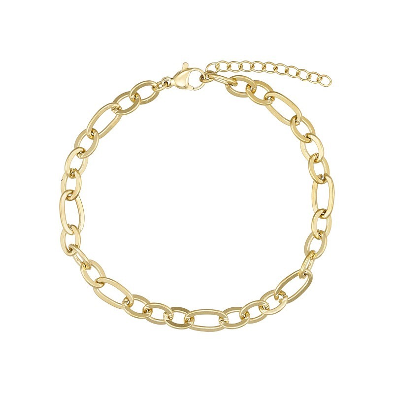Forgyldt Stål Armbånd - Vandfast og Holdbart Smykke