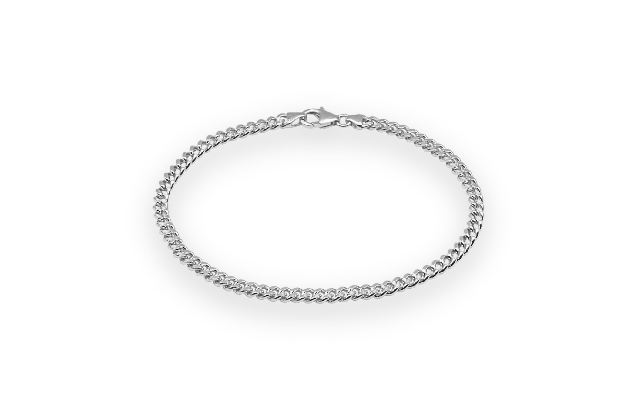 Ix Curb Armbånd i Sølv - Rå Stil til Dit Look