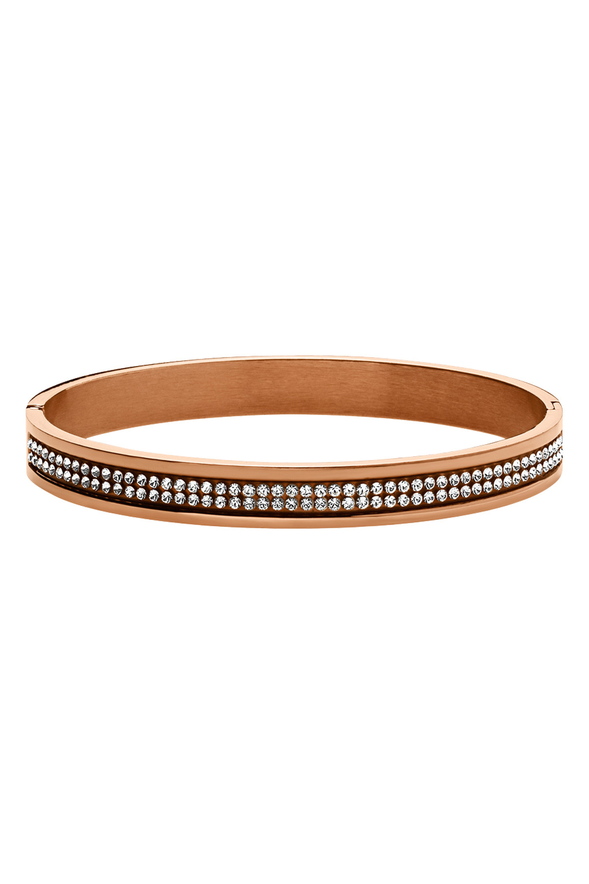 Dyrberg/Kern Lorbel Armbånd i Guld med Swarovski Krystaller