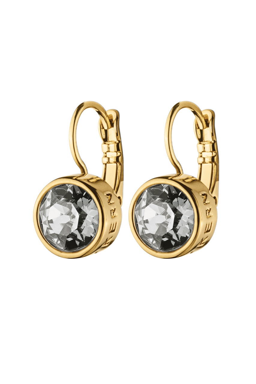 Dyrberg/Kern Louise øreringe i guld med Swarovski krystal