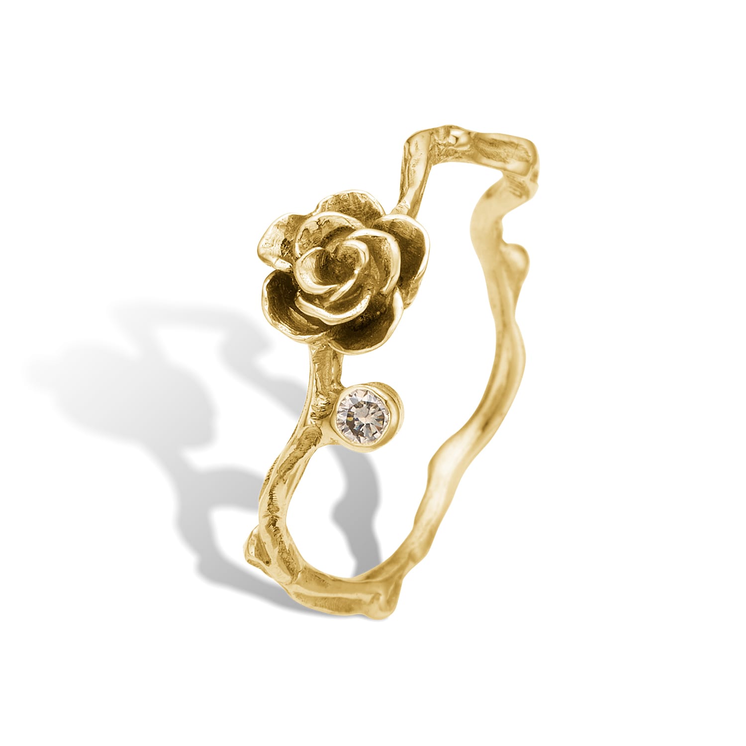 Zenith Aphrodite Rose Ring - Romantisk Smykke Tilbud