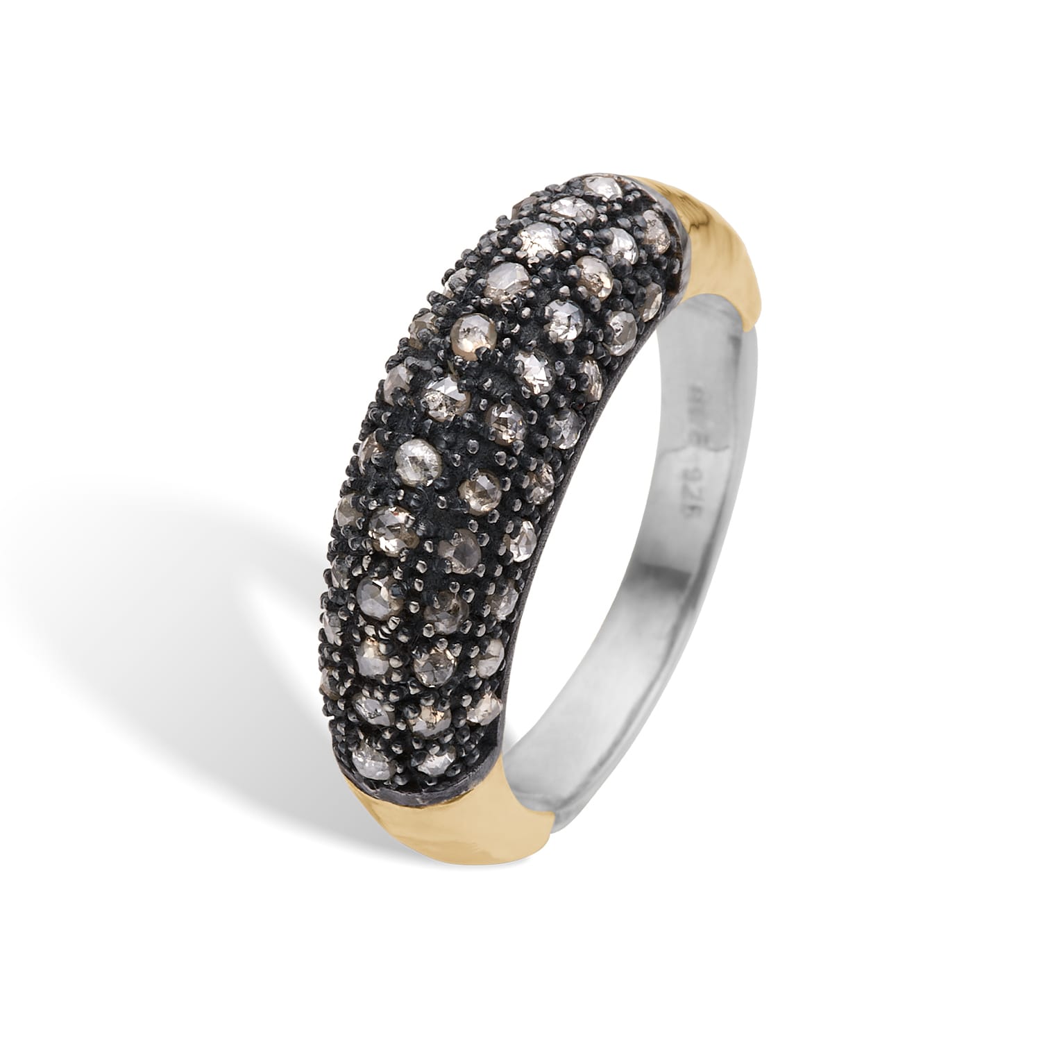 Waldorf Slim Pavé Ring - 52 fra ByBirdie.dk