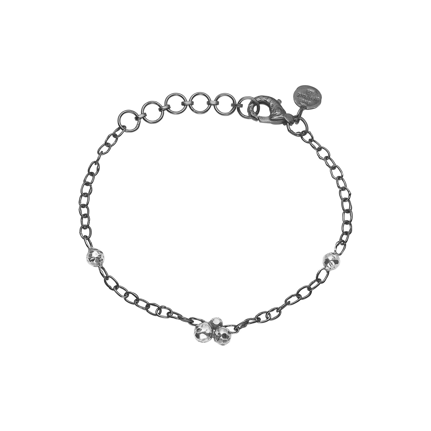 Rose Buds-5 Sølv Armbånd fra ByBirdie.dk - Hurtig Levering