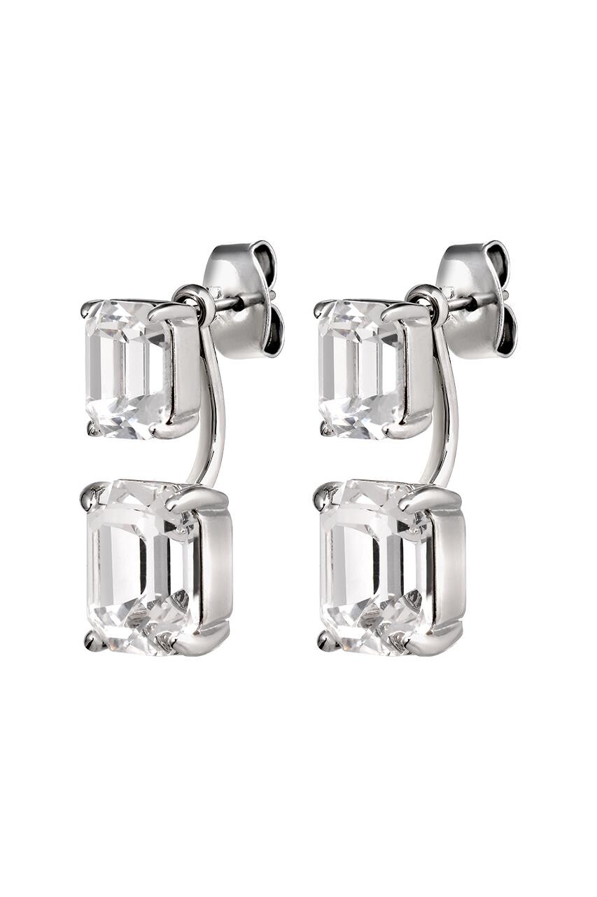 Dyrberg/Kern Teti Sølv Ørering - Elegance i Art Deco Stil