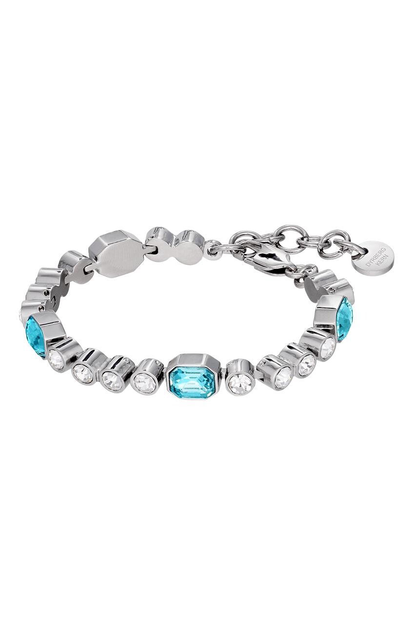Dyrberg Kern Grivna Armbånd i Sølv - Elegant Art Deco Stil