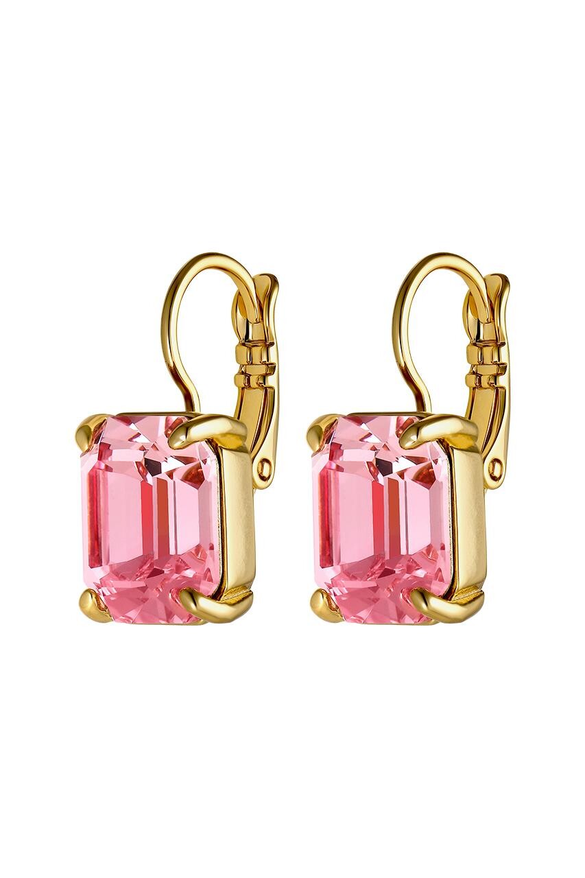 Dyrberg Kern Segin Ørering i Guld - Elegant Art Deco Design