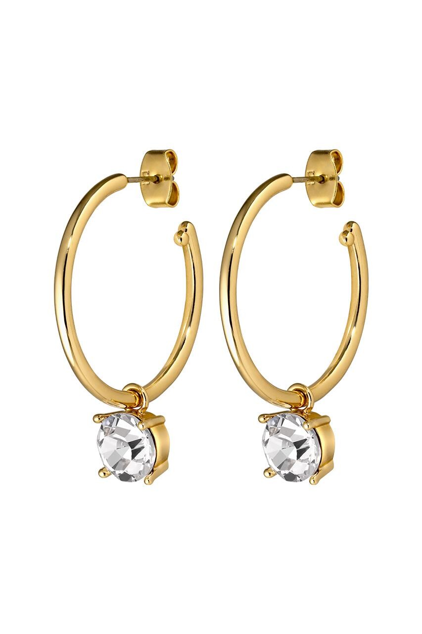 Dyrberg/Kern Diega Øreringe i Guld - Trendy Hoop Design