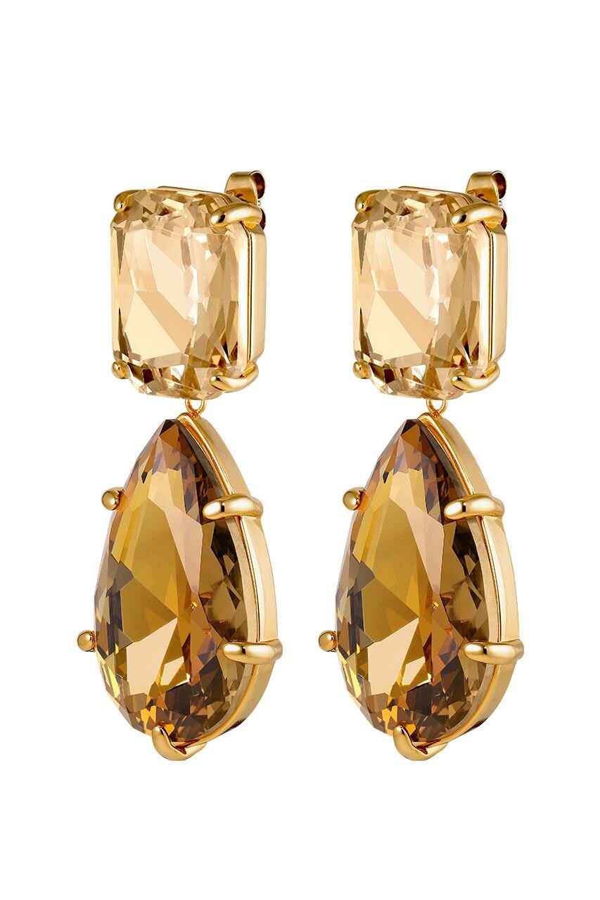 Dyrberg/Kern Golari Ørering i Guld - Elegante Dråber