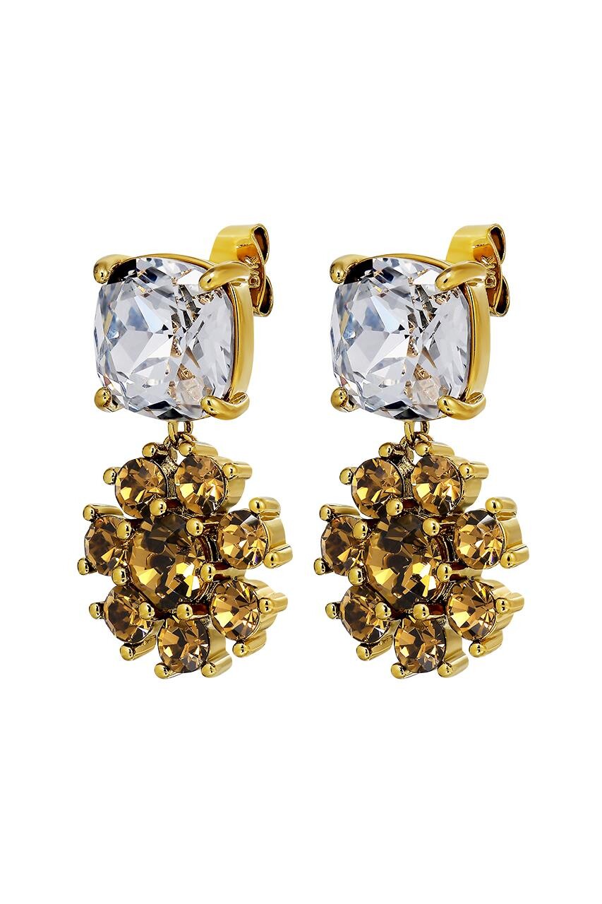 Dyrberg/Kern Poppy Ørering i Guld - Elegant Smykke!