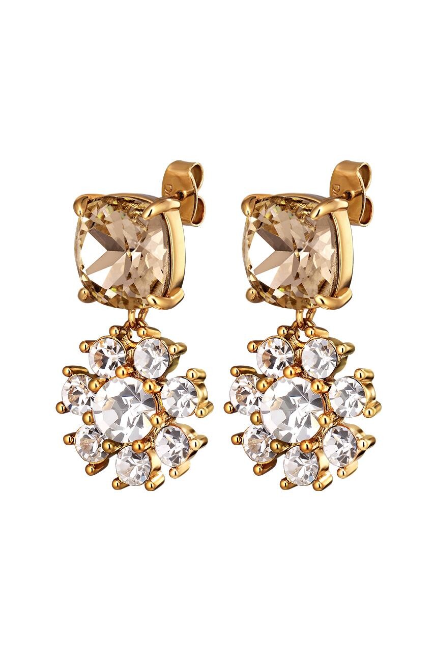 Dyrberg/Kern Poppy Ørering i Guld - Elegant Smykke