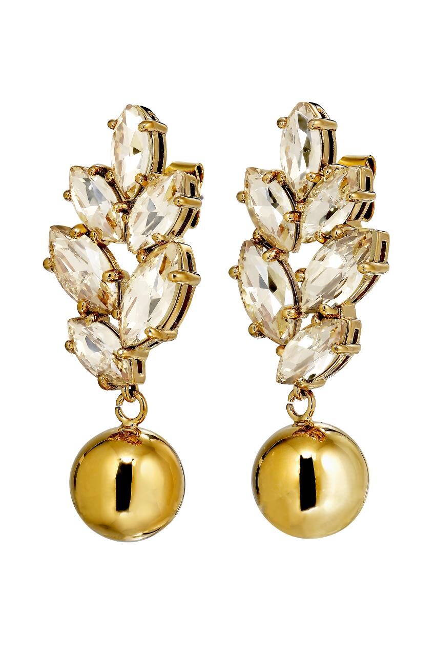 Dyrberg Kern Balette Ørering i Guld - Elegant Design