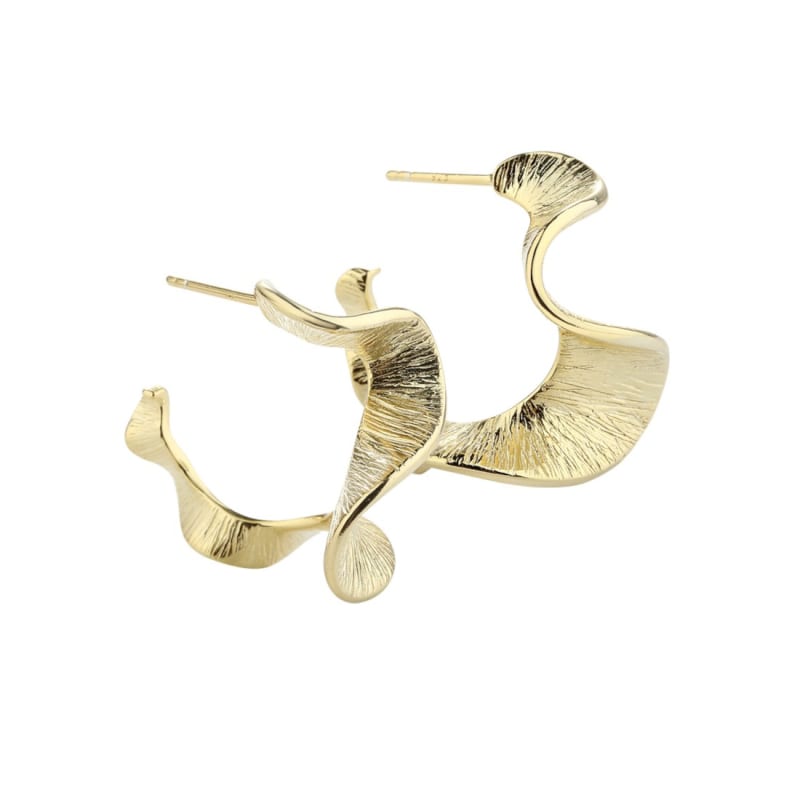 Rhumba Medium Hoop Golden